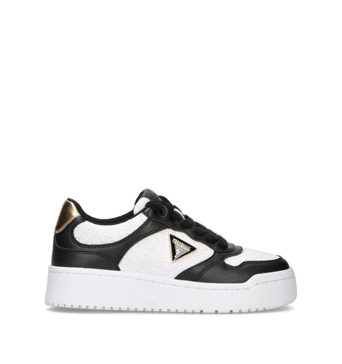 GUESS Sneaker donna bianca/nera