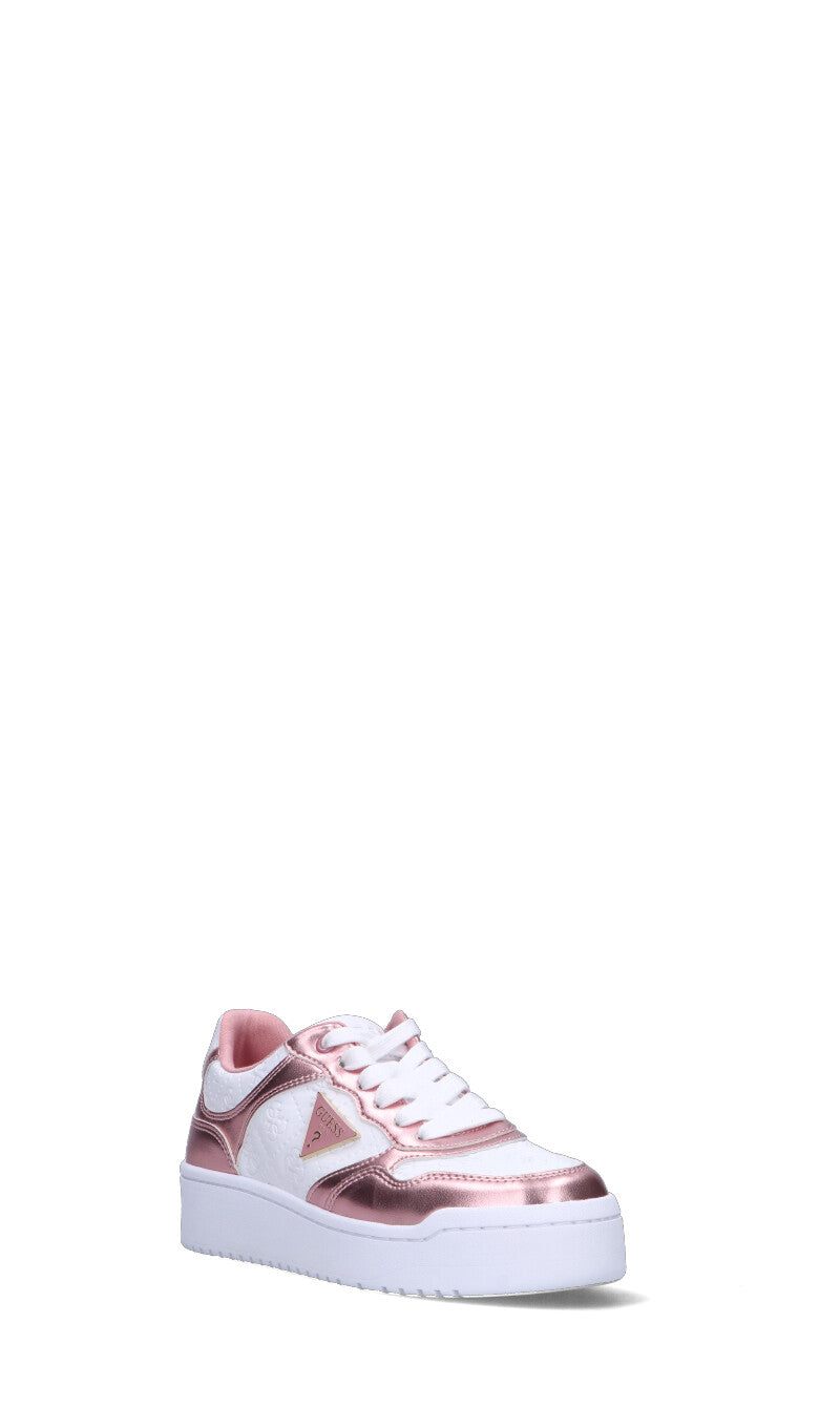 GUESS Sneaker donna bianca/rosa