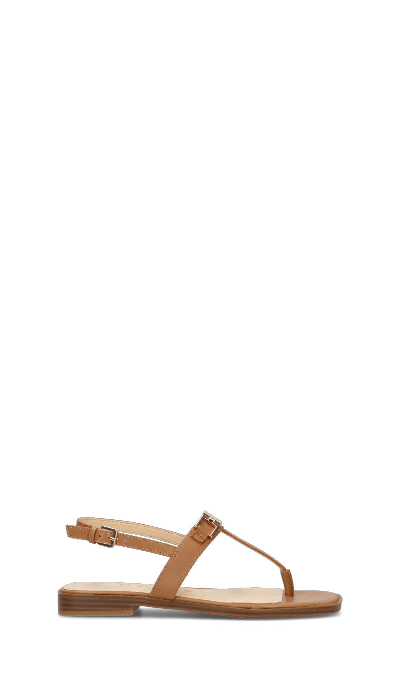 GUESS Sandalo donna tan in pelle