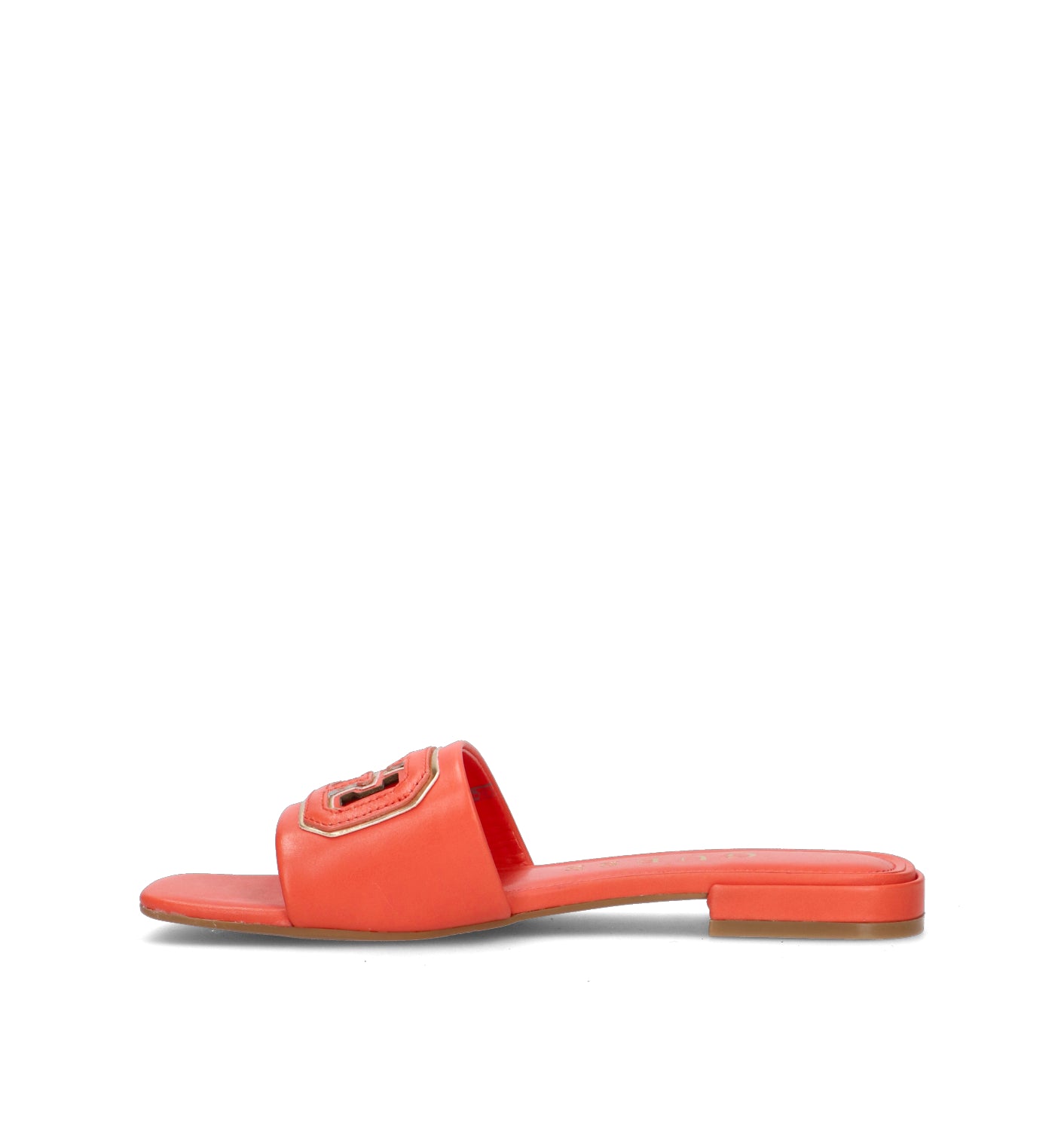 GUESS Ciabatta donna corallo in pelle