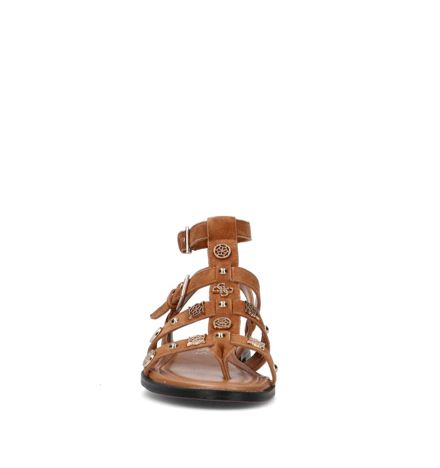 GUESS Sandalo donna marrone in suede