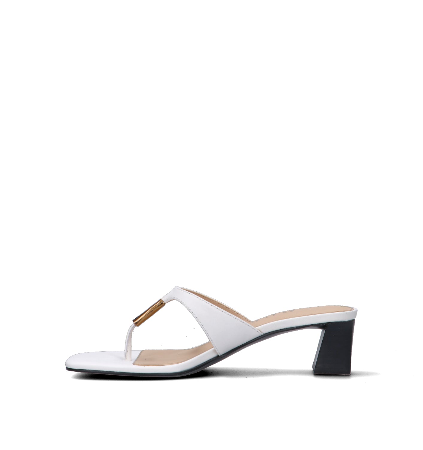 GUESS Sandalo donna bianco in pelle