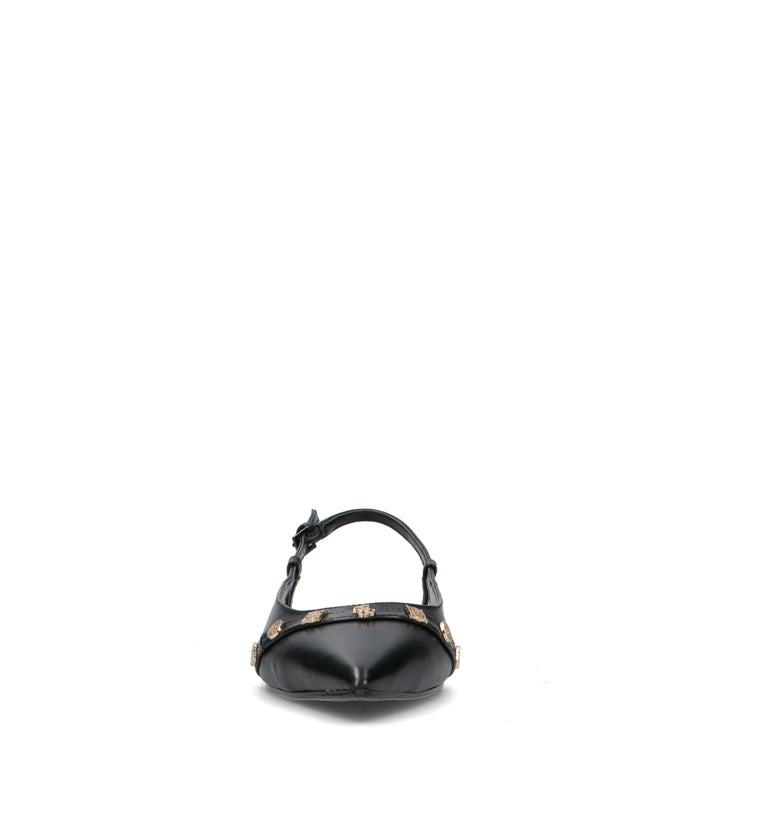 GUESS Slingabck donna nera in pelle