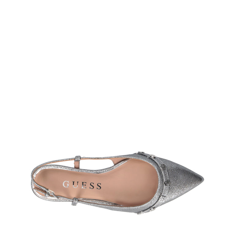 GUESS Slingback donna argento