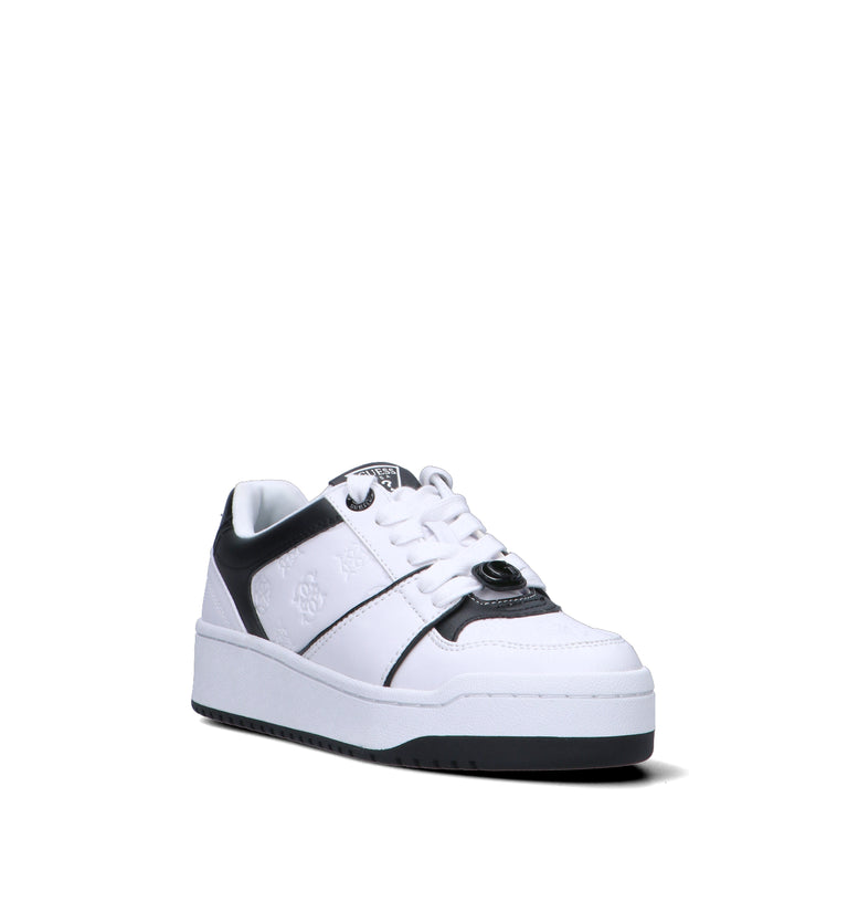 GUESS Sneaker donna bianca/nera