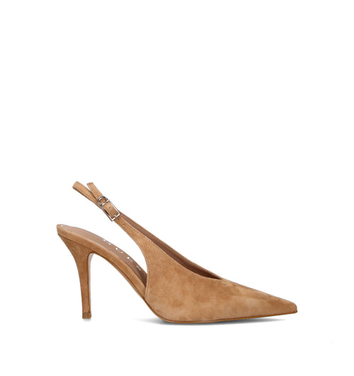 GUESS Slingback donna cammello in suede