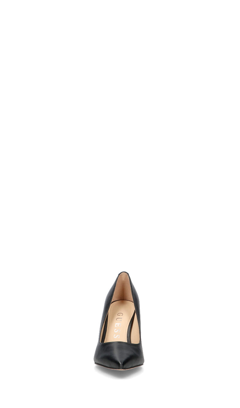 GUESS Decollete donna nera in pelle