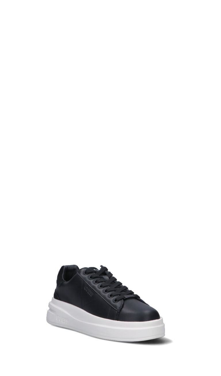 GUESS Sneaker donna nera in pelle