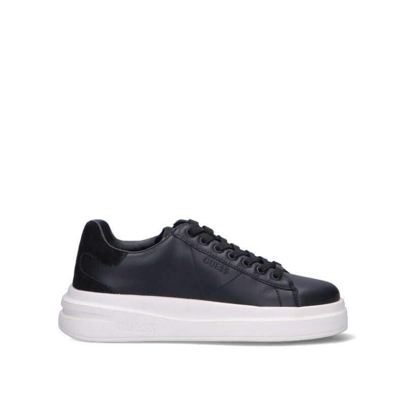GUESS Sneaker donna nera in pelle