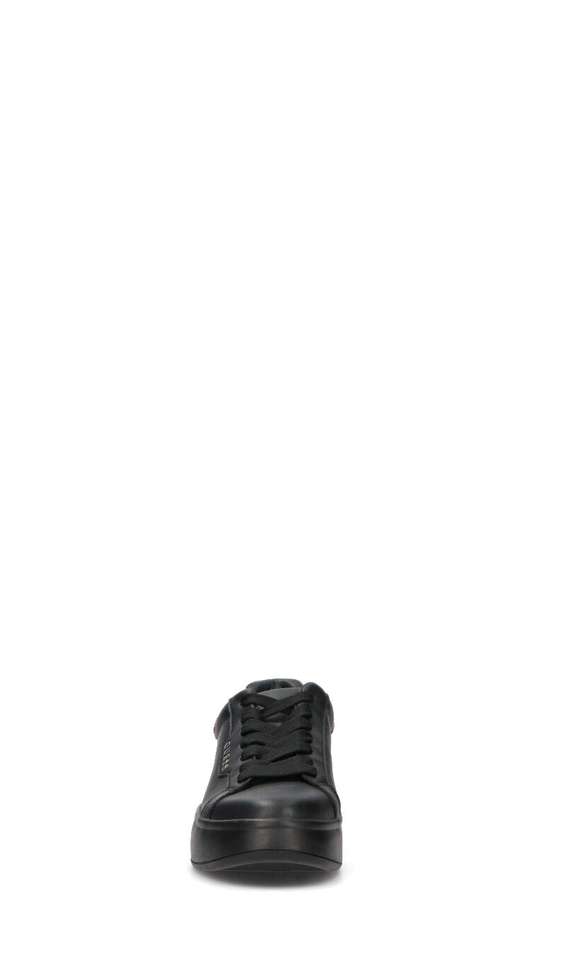 GUESS Sneaker donna nera in pelle