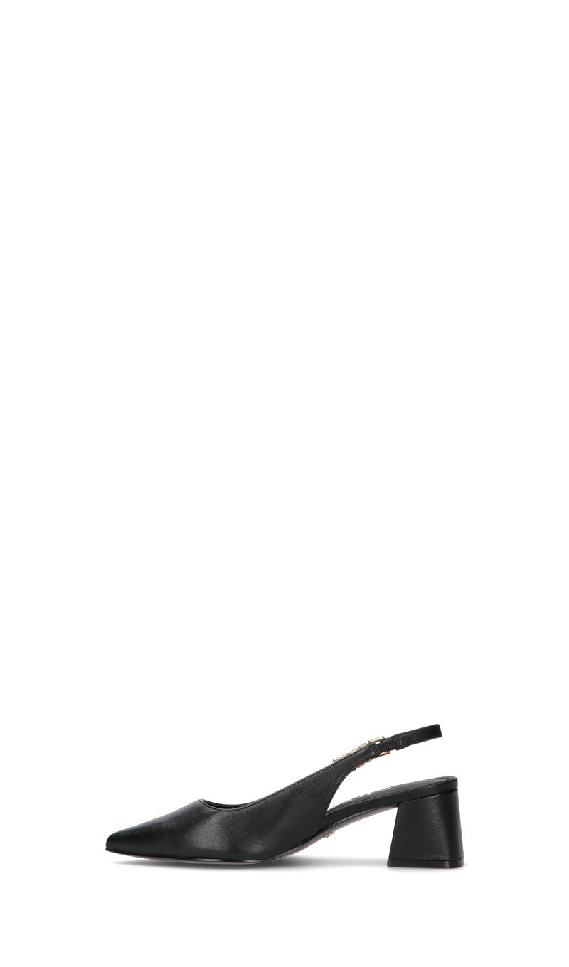 GUESS Slingback donna nera in pelle