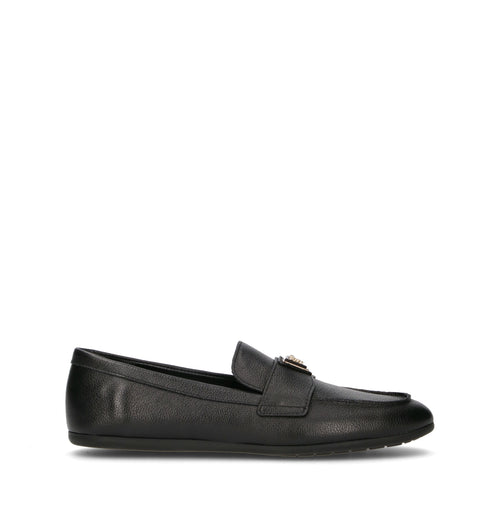 GUESS Mocassino donna nero in pelle