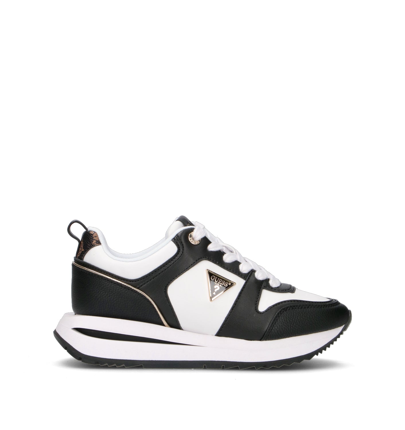 GUESS Sneaker donna bianca/nera