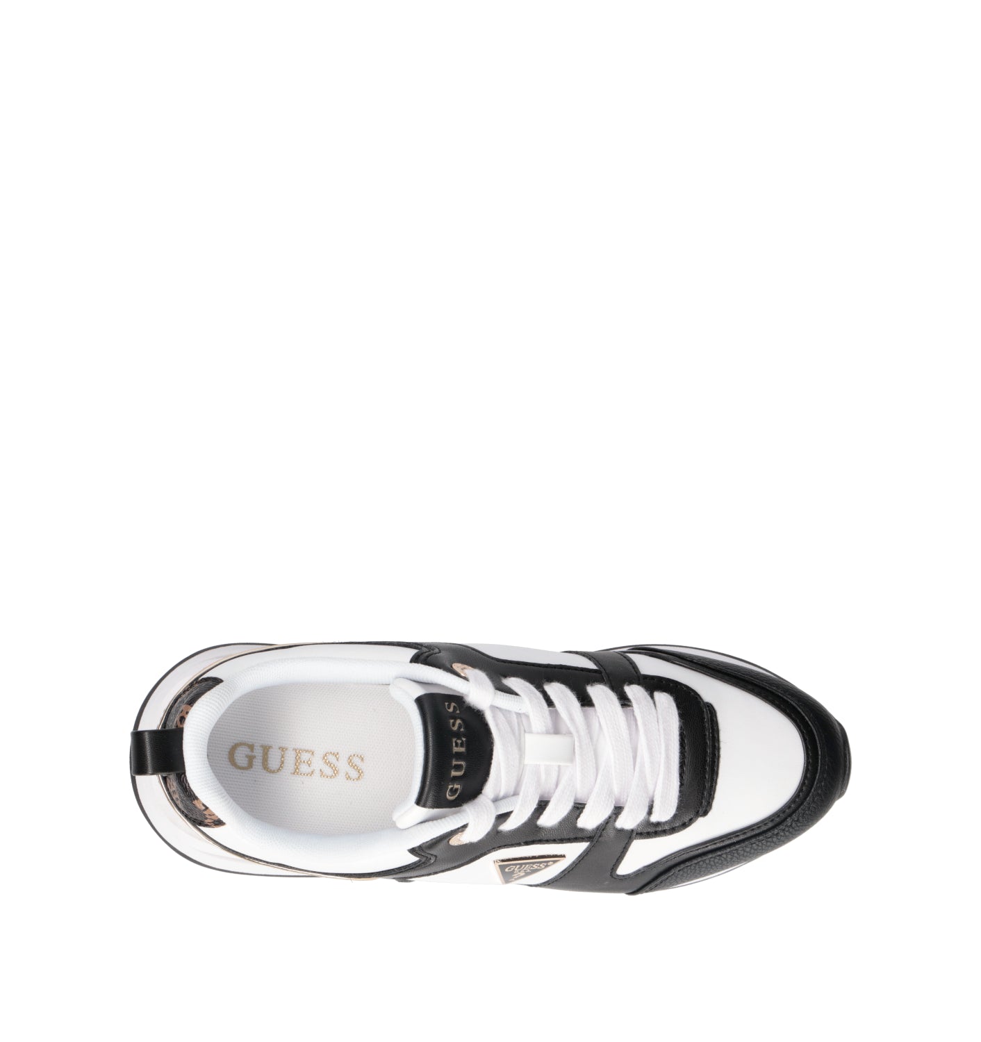 GUESS Sneaker donna bianca/nera