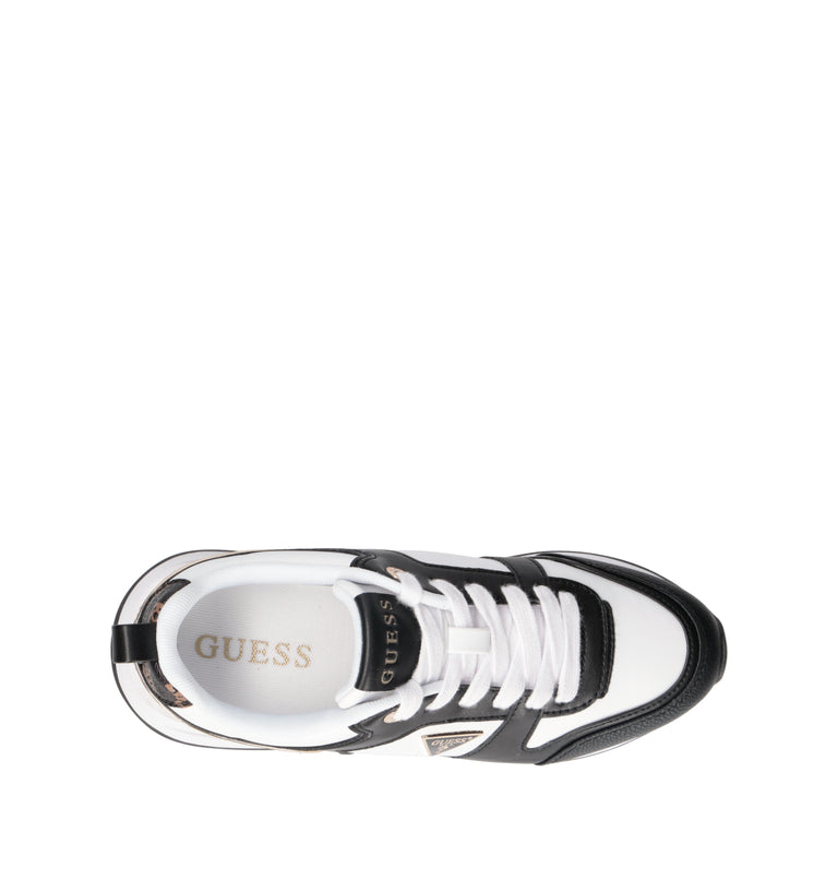 GUESS Sneaker donna bianca/nera