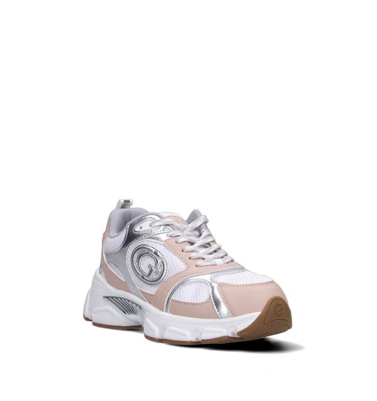 GUESS Sneaker donna bianca/rosa