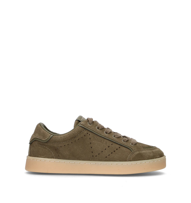 GUESS Sneaker donna militare in suede