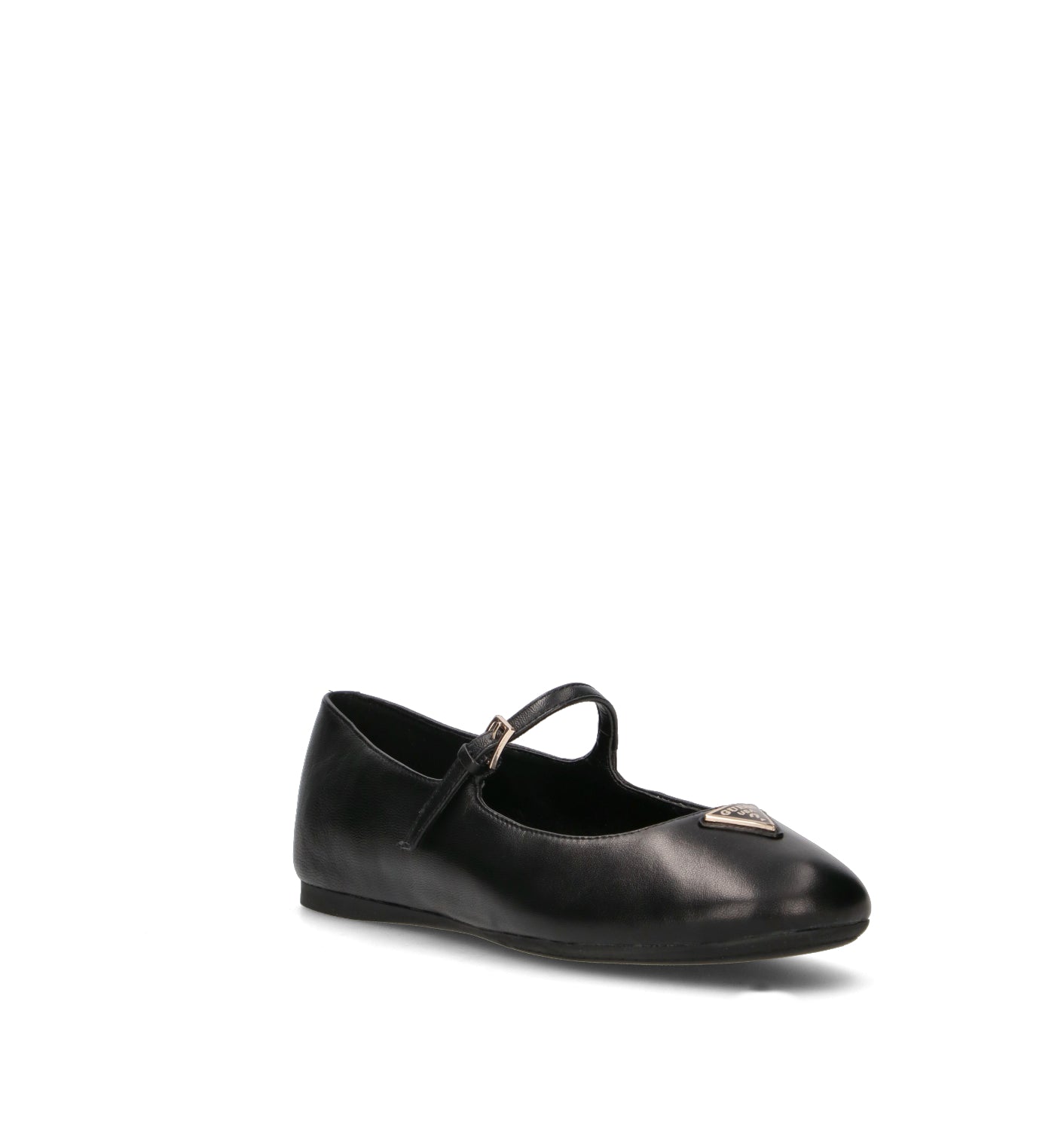 GUESS Ballerina donna nera in pelle