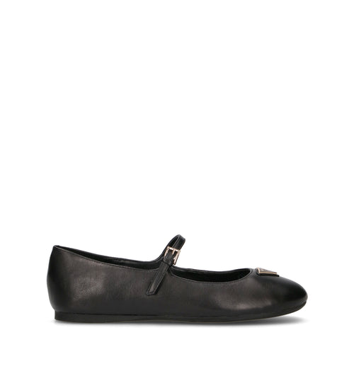 GUESS Ballerina donna nera in pelle