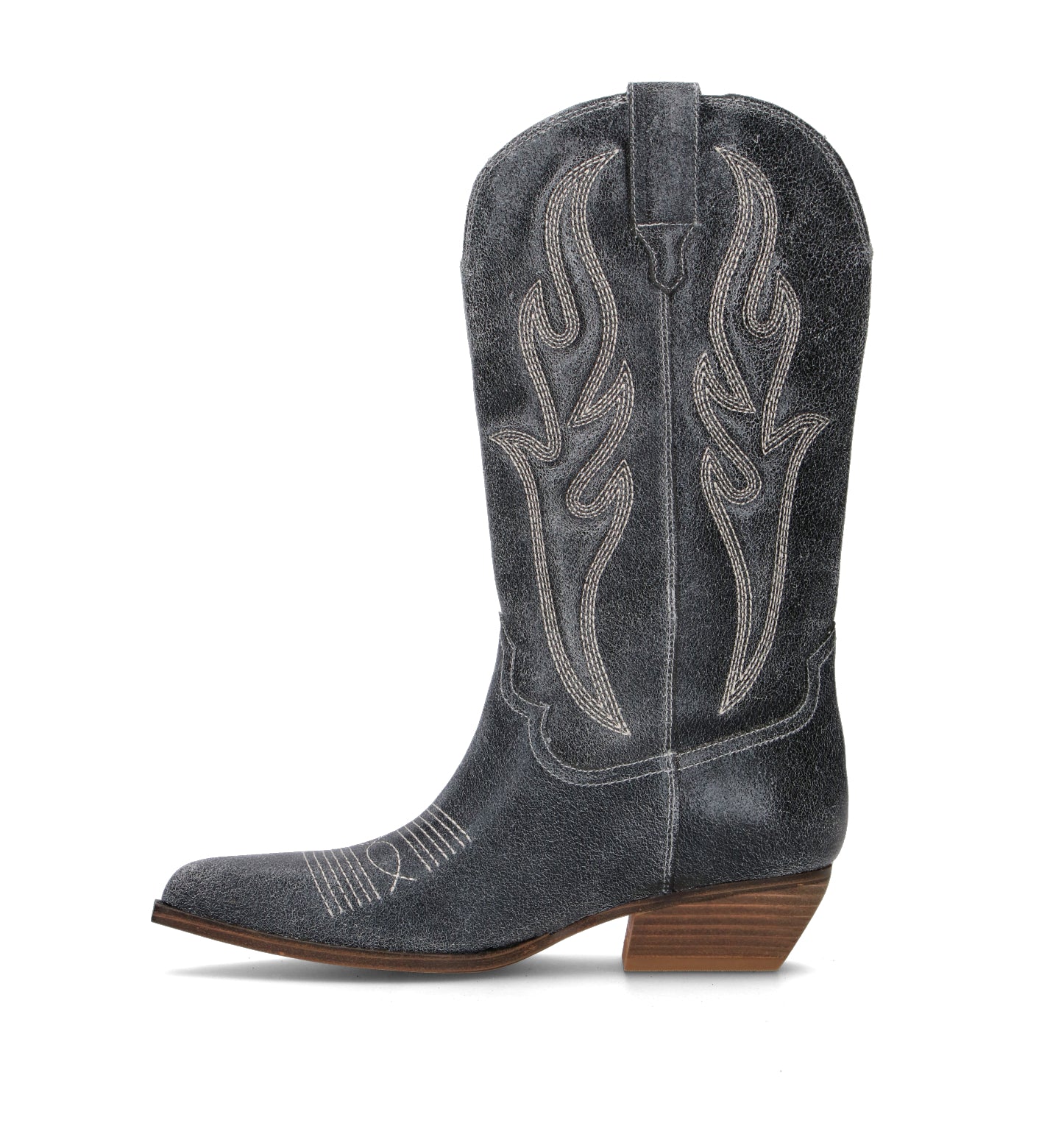 GUESS Stivale donna nero in pelle