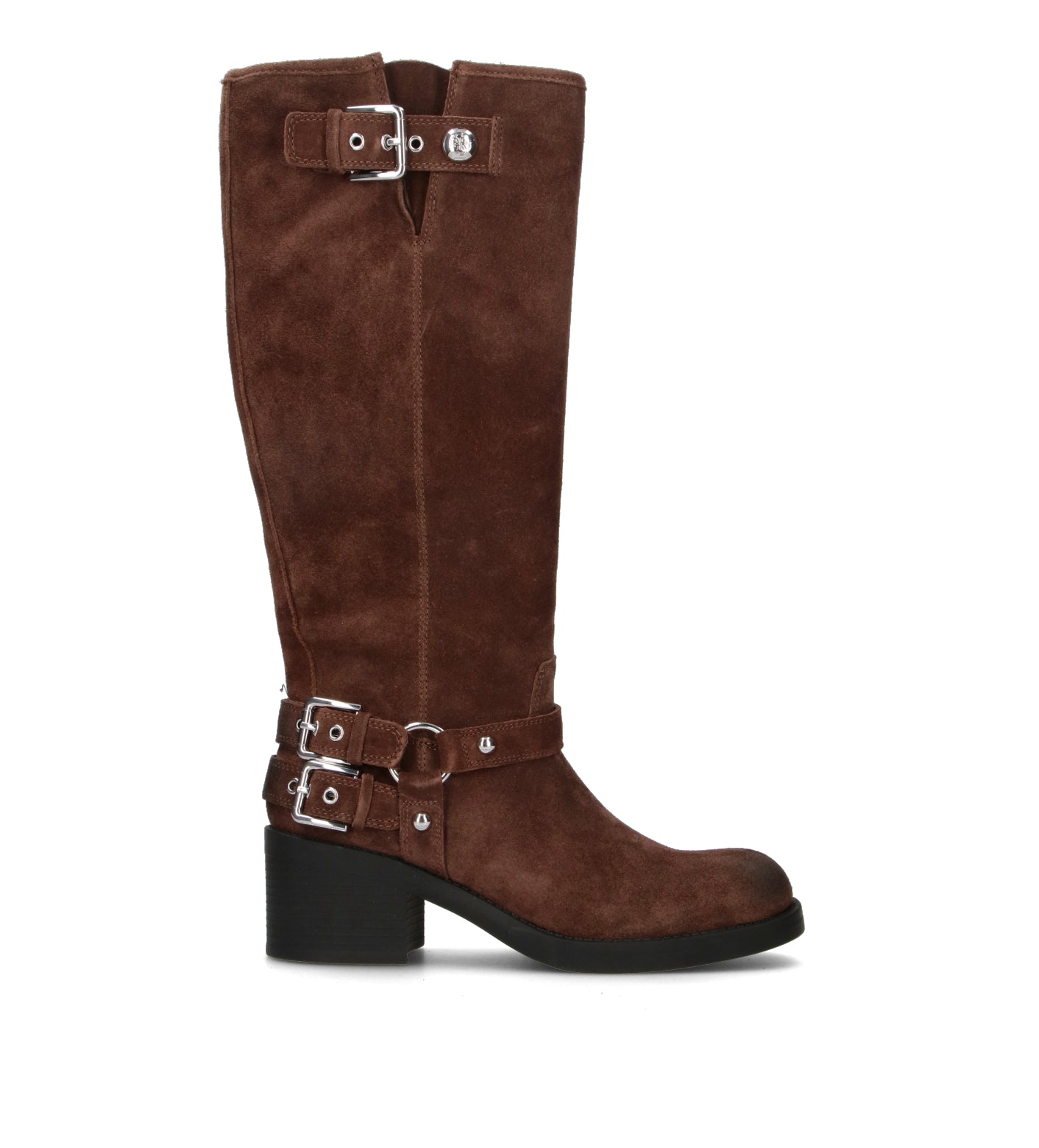 GUESS Stivale donna marrone in suede