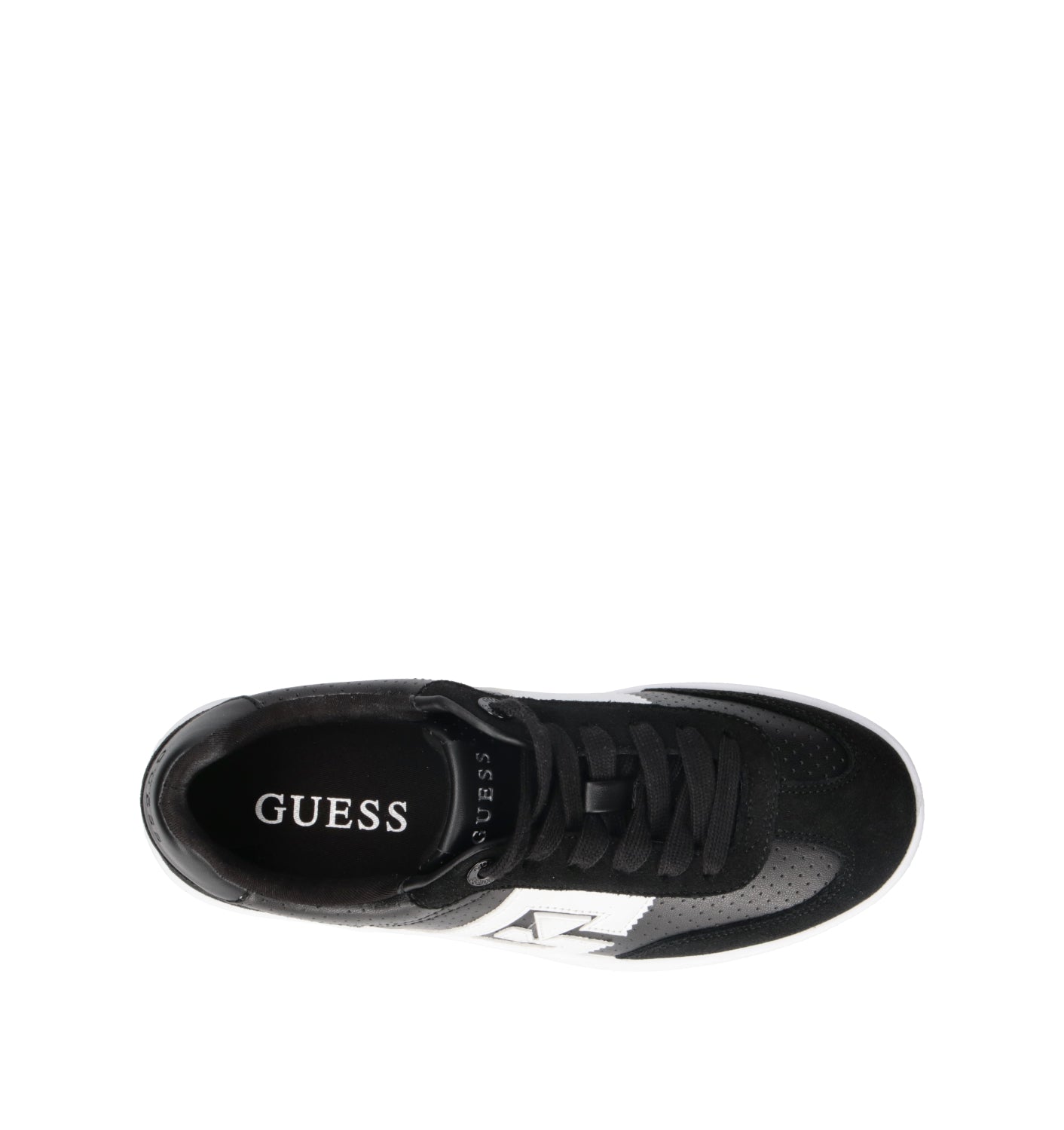 GUESS Sneaker donna nera/bianca