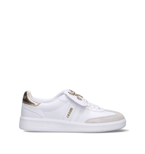 GUESS Sneaker donna bianca in pelle