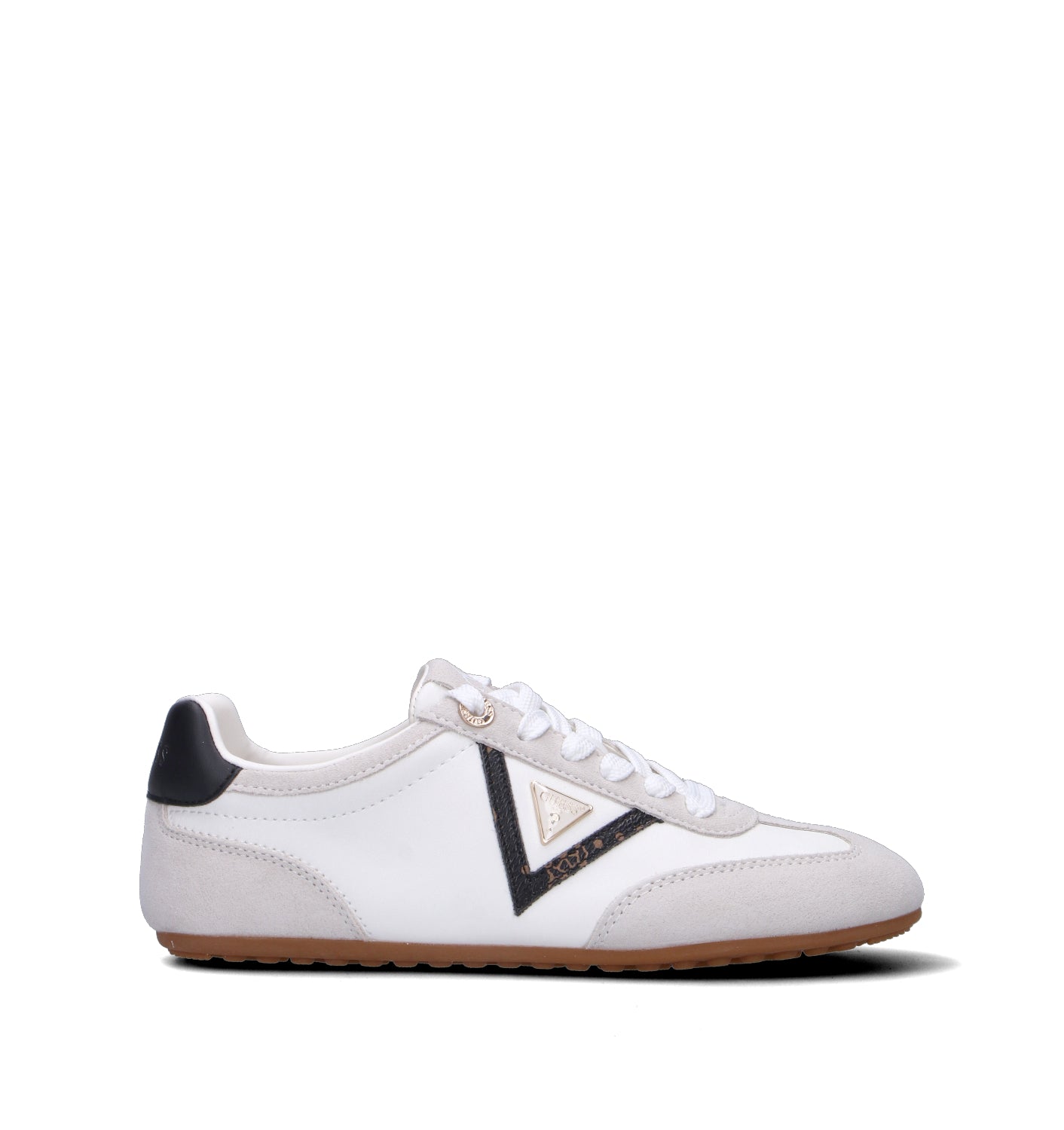 GUESS Sneaker donna bianca in pelle