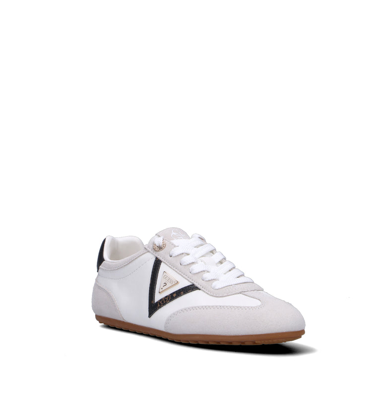 GUESS Sneaker donna bianca in pelle