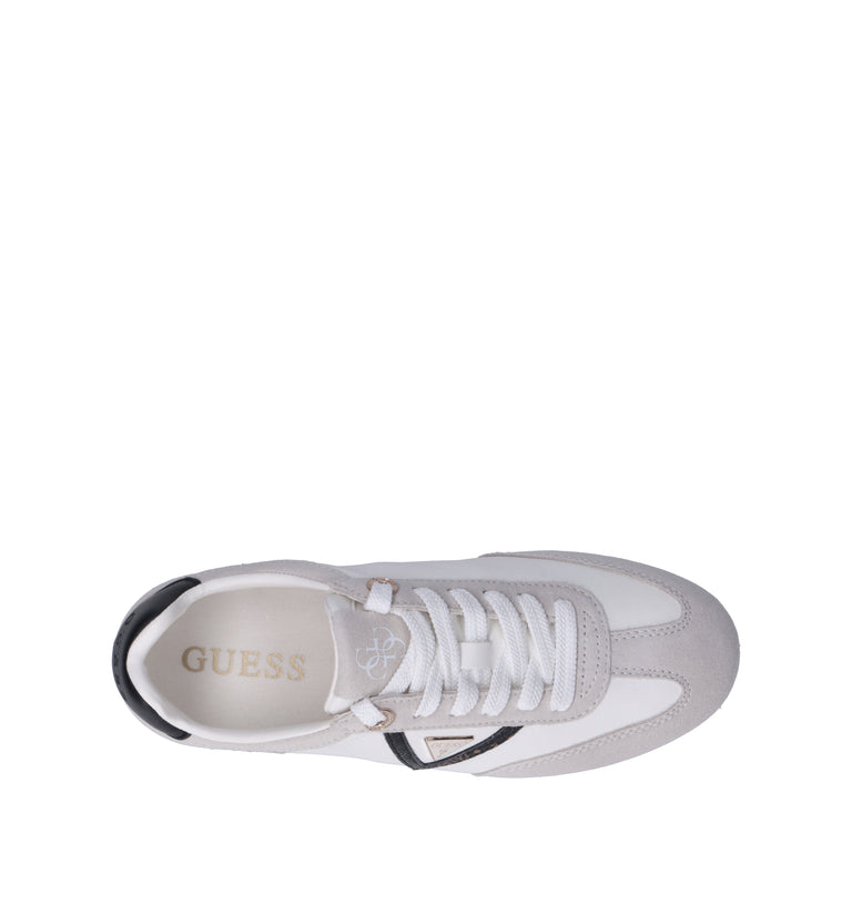 GUESS Sneaker donna bianca in pelle