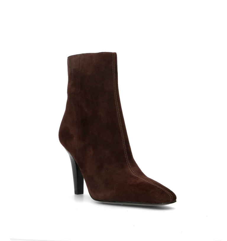 GUESS Tronchetto donna marrone in suede