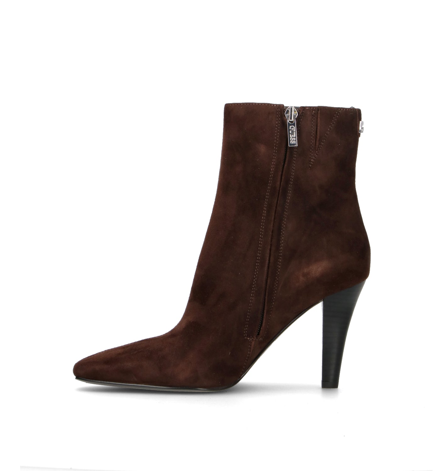 GUESS Tronchetto donna marrone in suede