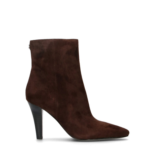 GUESS Tronchetto donna marrone in suede
