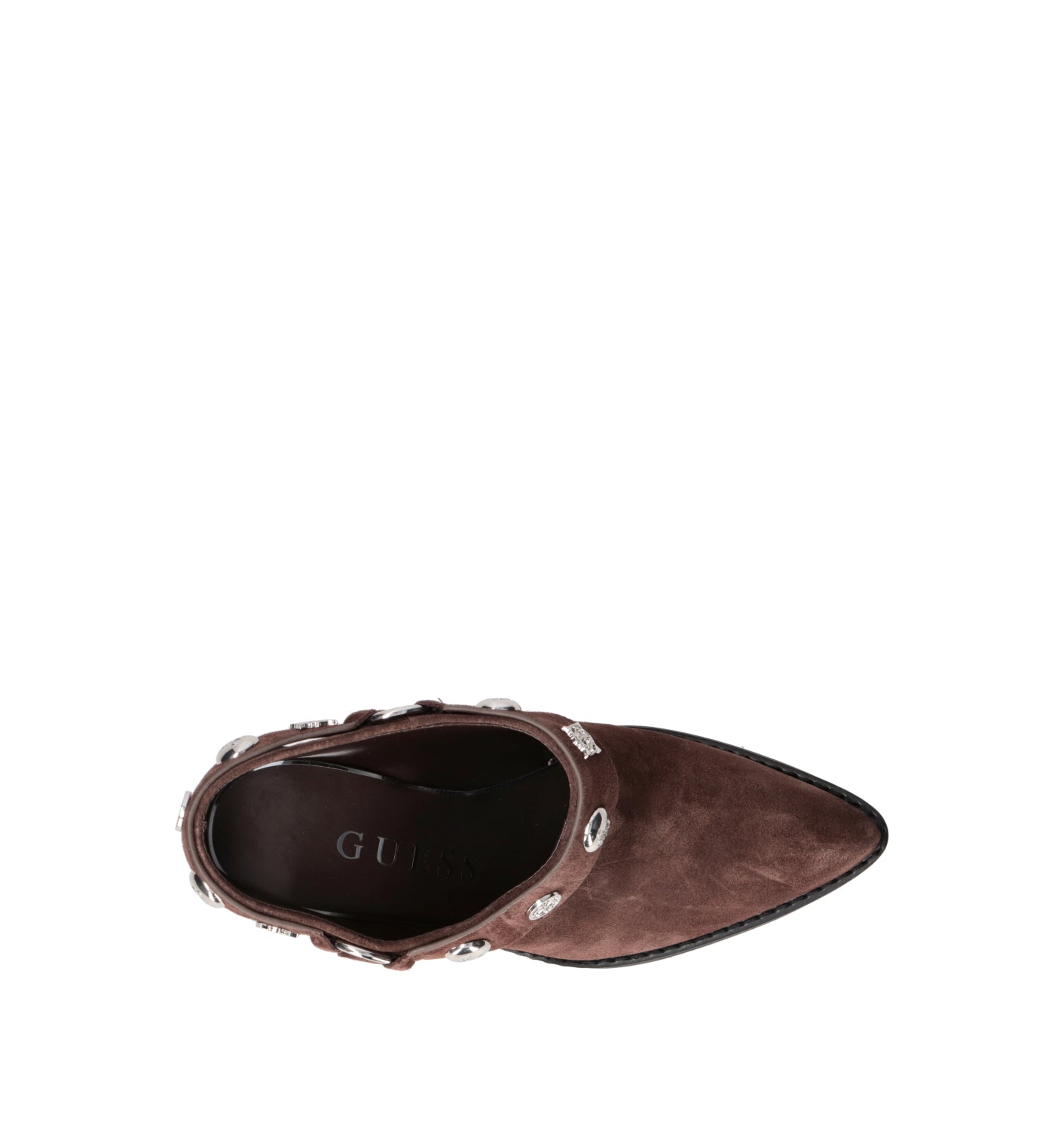 GUESS Sabot donna marrone in suede