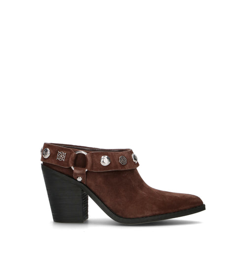 GUESS Sabot donna marrone in suede
