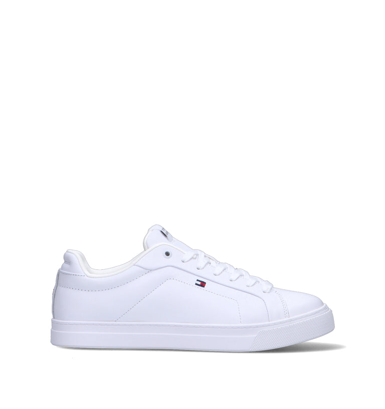 TOMMY HILFIGER Sneaker uomo bianca in pelle