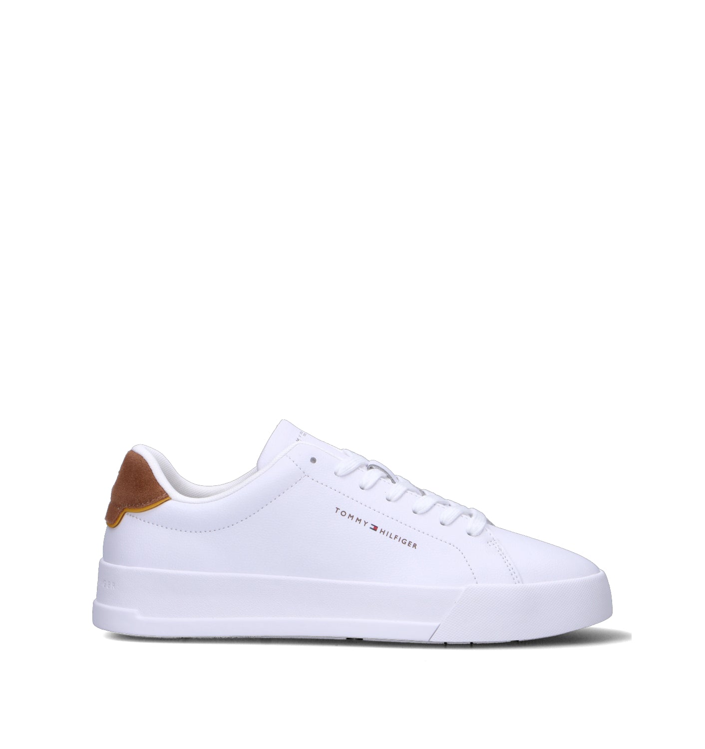 TOMMY HILFIGER Sneaker uomo bianca in pelle