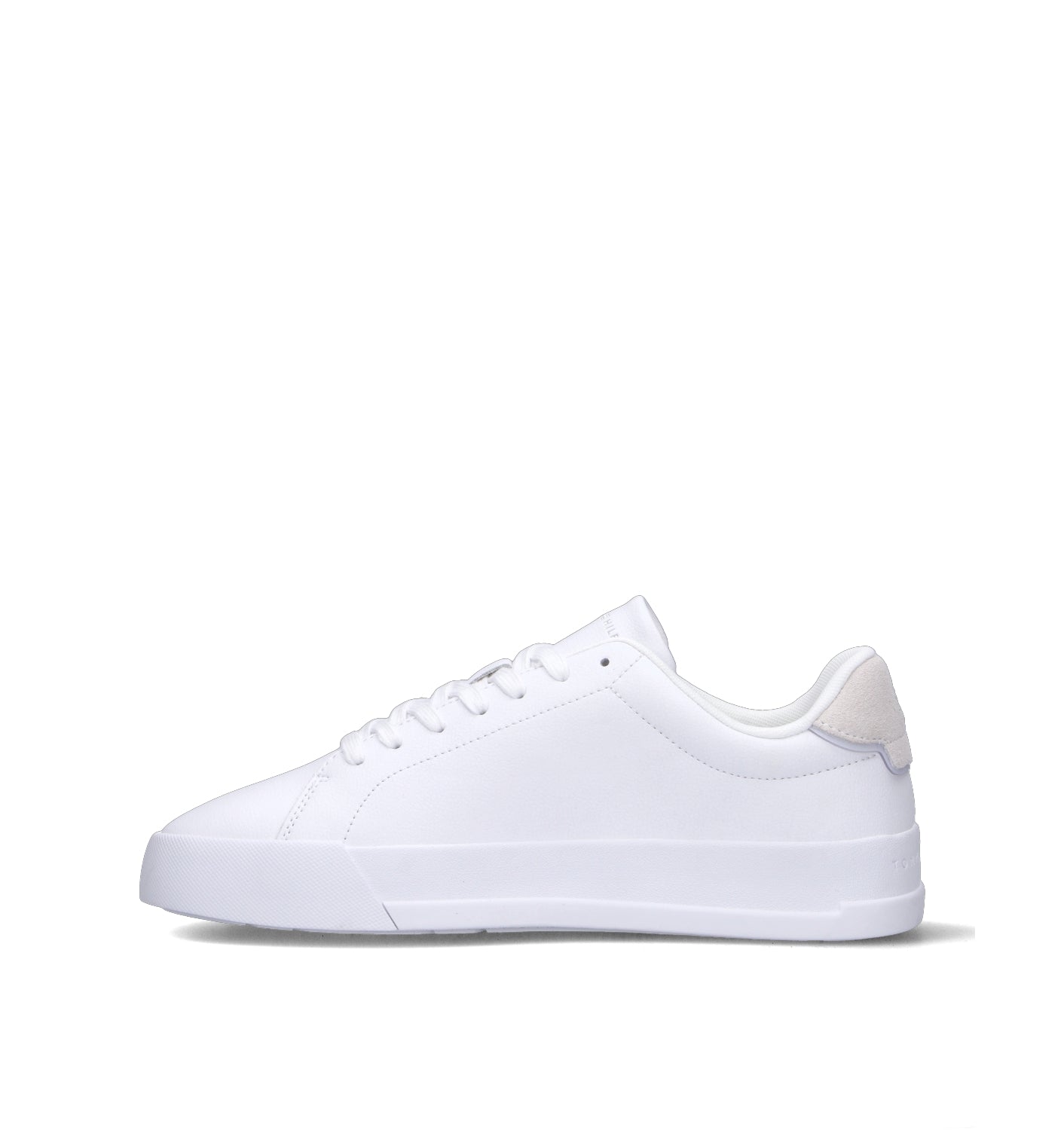 TOMMY HILFIGER Sneaker donna bianca in pelle