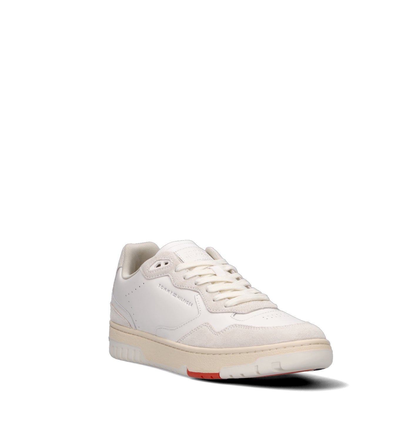 TOMMY HILFIGER Sneaker uomo bianca in pelle
