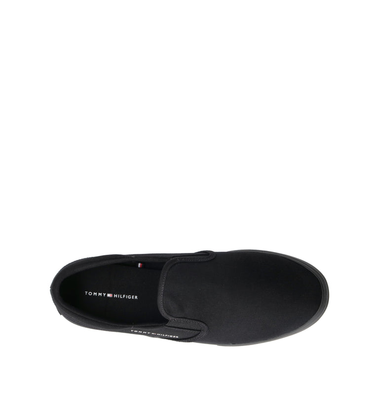 TOMMY HILFIGER Slip on uomo nera
