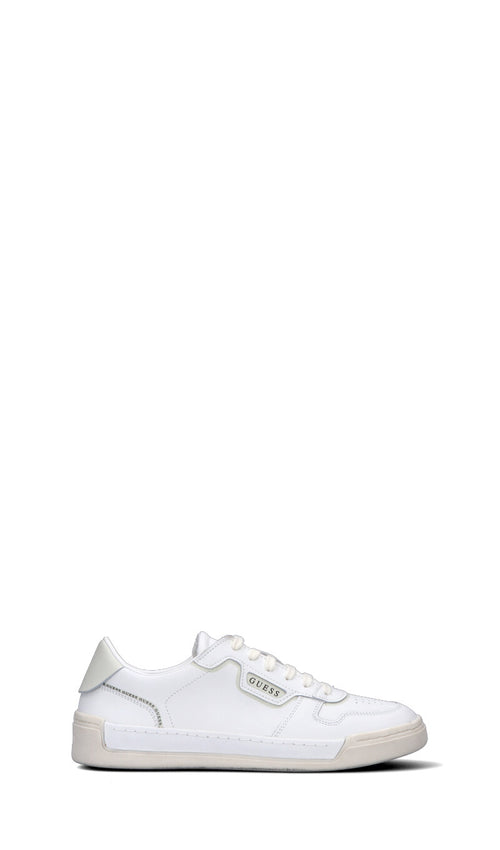 GUESS Sneaker uomo bianca in pelle