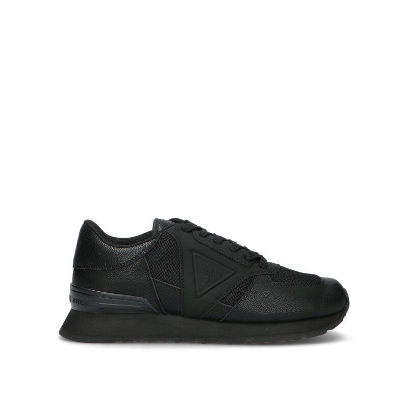 GUESS Sneaker uomo nera in pelle