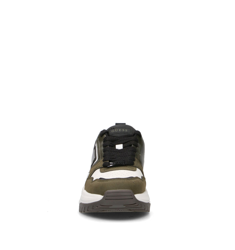GUESS Sneaker uomo bianca/militare