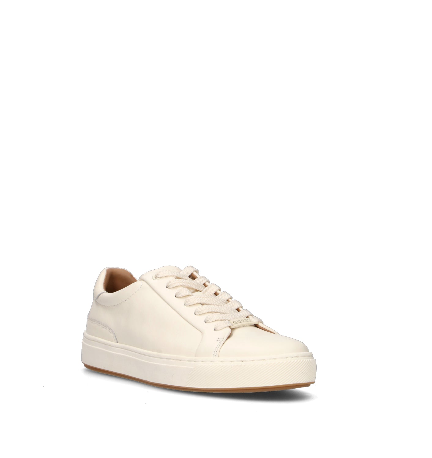 GUESS Sneaker uomo bianca in pelle