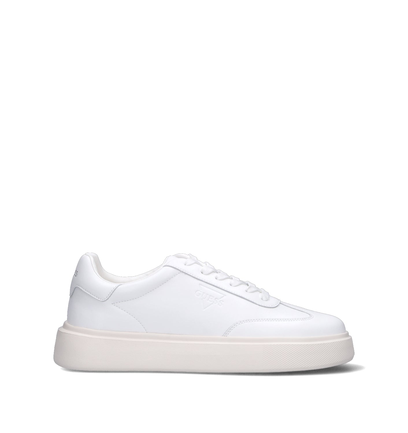 GUESS Sneaker uomo bianca in pelle.