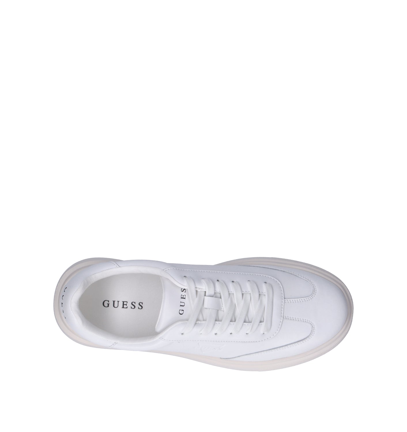 GUESS Sneaker uomo bianca in pelle.