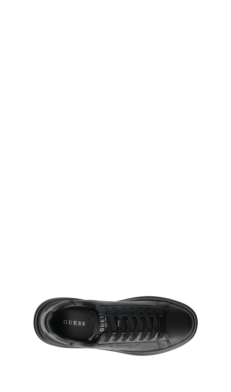 GUESS Sneaker uomo nera in pelle
