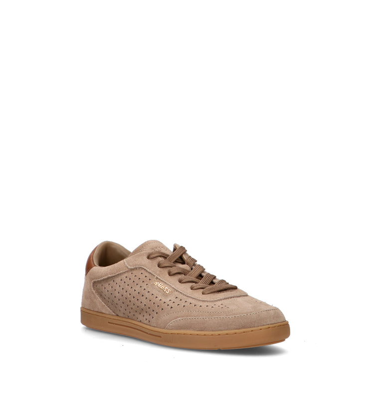 GUESS Sneaker uomo marrone in suede