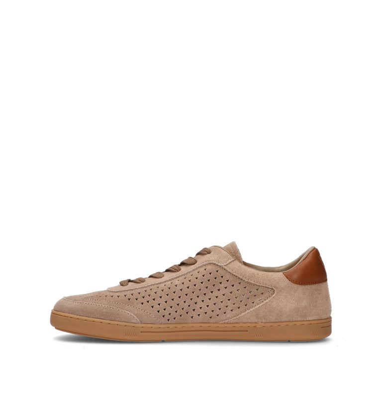 GUESS Sneaker uomo marrone in suede