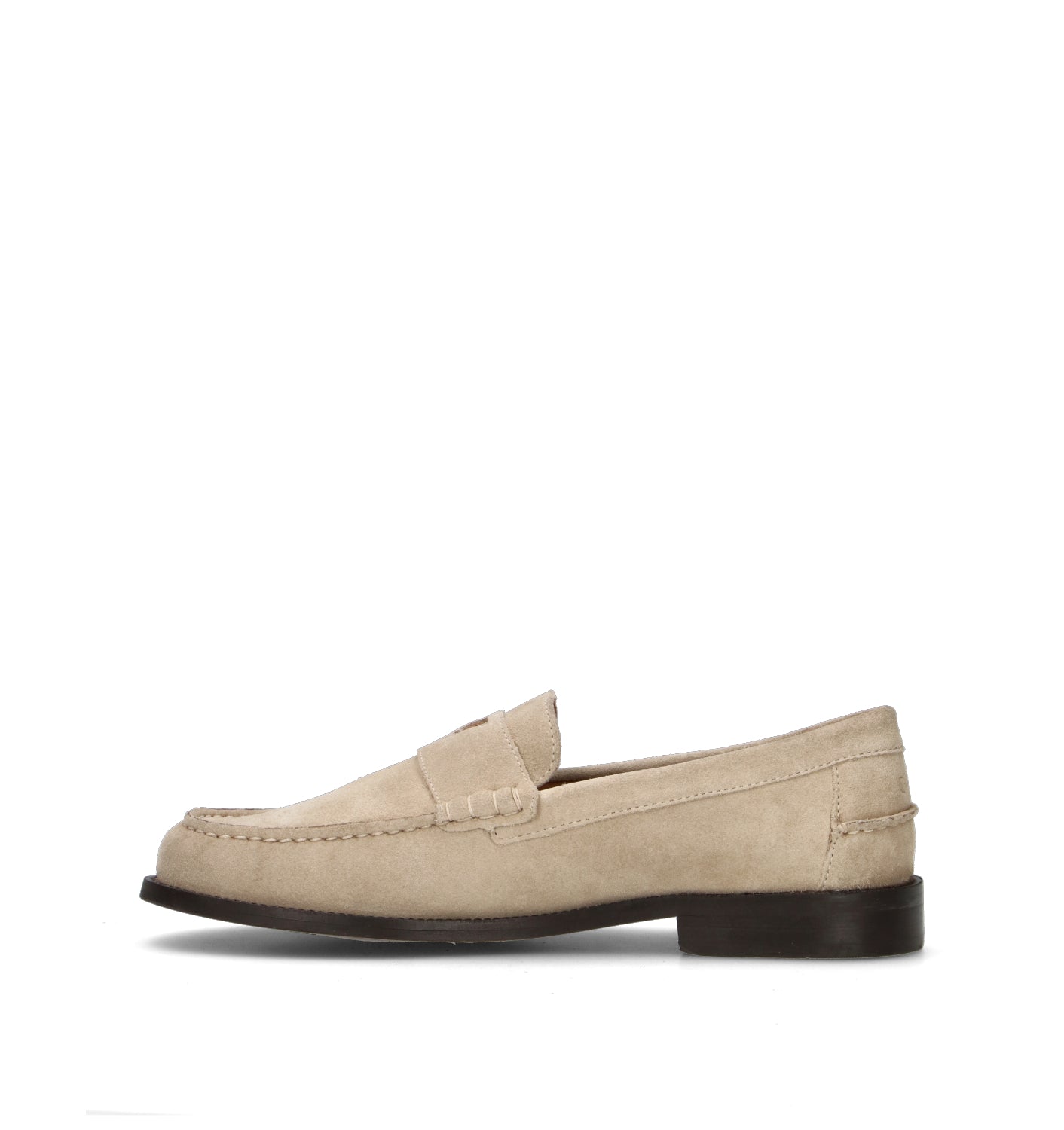 GUESS Mocassino uomo beige in suede